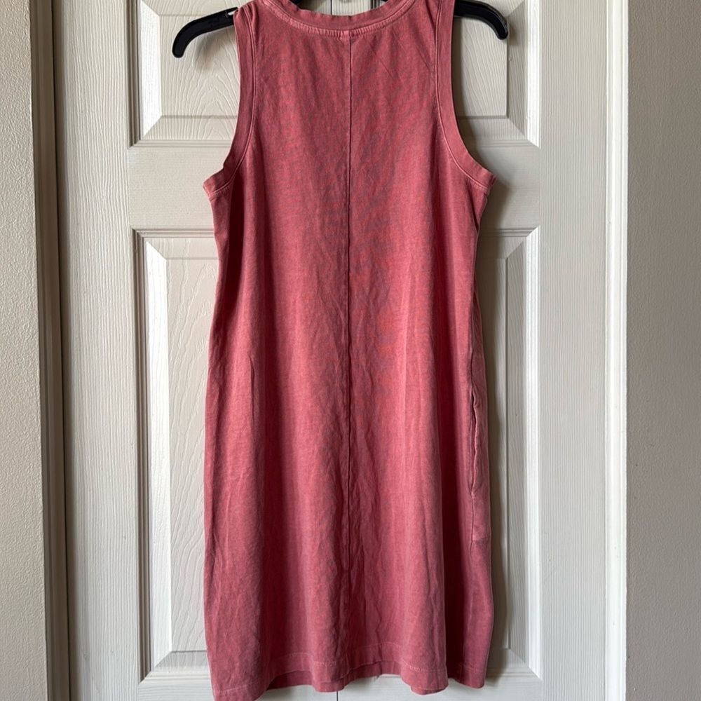 Old Navy Coral Midi Tank Dress - Picture 3 of 6